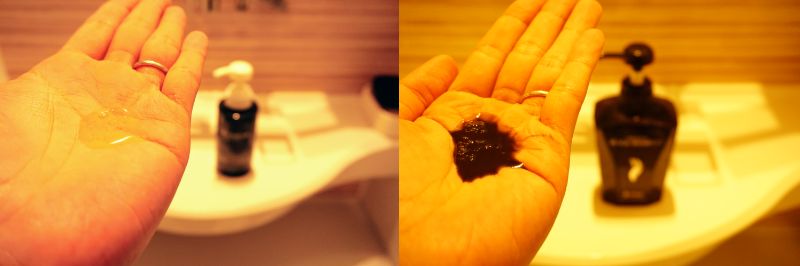チャップアップシャンプーとプレミアムブラックシャンプーの使用感の違い